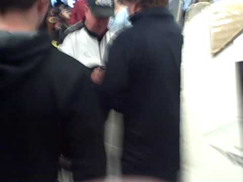 Neil Sedaka of The Tokens signing autographs