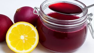 Xarope de Beterraba com cebola roxa e limão | tira CATARRO | TOSSE | ROUQUIDÃO | xarope caseiro