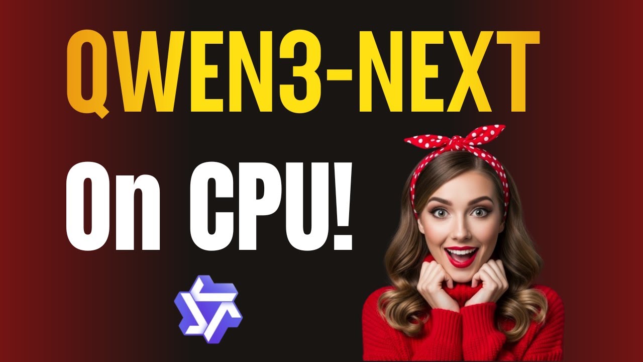 Qwen3-Next 80B: I Actually Got It Running on CPU Locally!