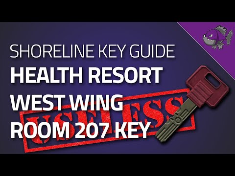 Health Resort West Wing Room 207 Key - Key Guide - Escape From Tarkov