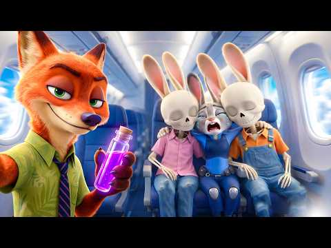 😱 Judy’s Mom & Dad Turned Into Skeletons! 💀🐰 Can Judy Rescue Her Family?! 💔✈️ | Zootopia 2