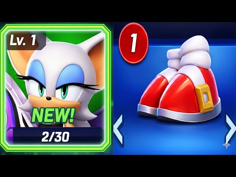 Sonic Forces Speed Battle - RIDERS ROUGE New Character Unlocked - All Runners Unlocked Full Gameplay