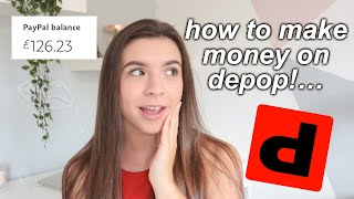 How to make money on depop! Tips & tricks to selling items  -  Earn £100+ in one week!!