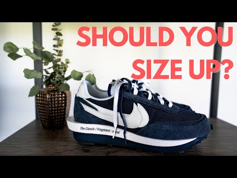 YouTube video about: How do nike sacai waffle fit?