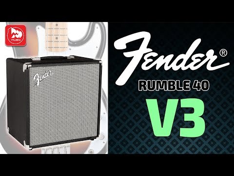 Обзор комбоусилителя Fender Rumble 40 V3