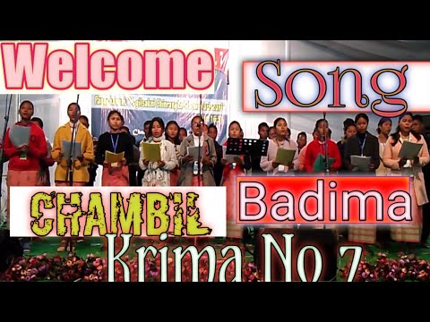 Welcome Song Chambil Badima Mondoli Choir || Soba A B Krima No 7 || Salban Manda