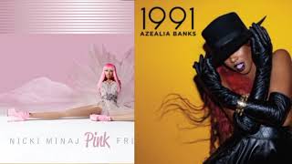Azealia Banks, Nicki Minaj - 1991 x Roman&#39;s Revenge MASHUP (Audio)