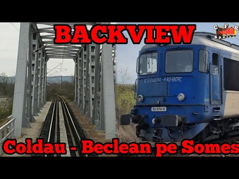 BACKVIEW: Coldau - Beclean pe Somes (R4110) [Trecere peste podul de peste Raul Somes de la Beclean]