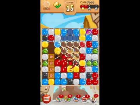 Angry Birds Blast Level 206 - NO BOOSTERS 🎈🐦🎈🐦