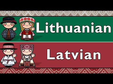 The Sound of the Lithuanian language UDHR Numbers Greetings Words Sample Text