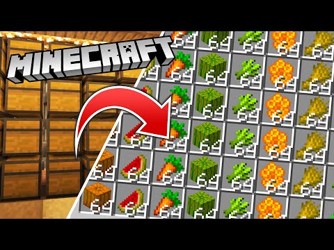 MEGA All In one Food FARMS In Minecraft Survival