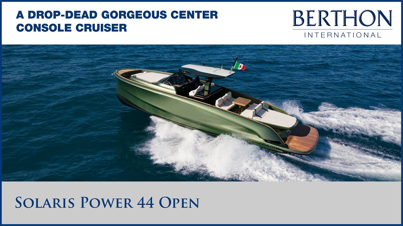 Solaris Power 44 Open, with Robert Steadman - Yacht for Sale - Berthon International Yacht Brokers