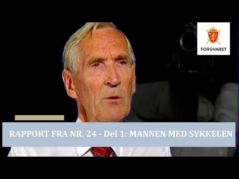 RAPPORT FRA NR  24  -  DEL I :   "MANNEN MED SYKKELEN"