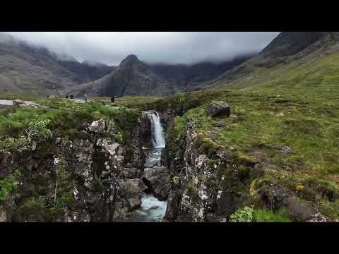 THE FAIRY POOLS, SKYE, SCOTLAND - 5/6/2025 - DRONE WITH A VIEW - {4K} DRONE FOOTAGE