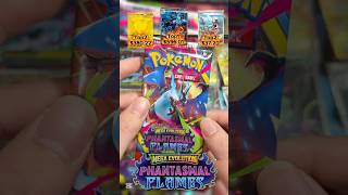 Mở 4 pack ME02: Phantasmal Flames #pokemoncards #pokemon #charizard
