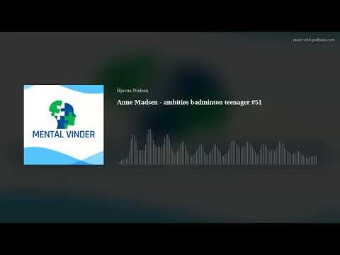Anne Madsen - ambitiøs badminton teenager #51