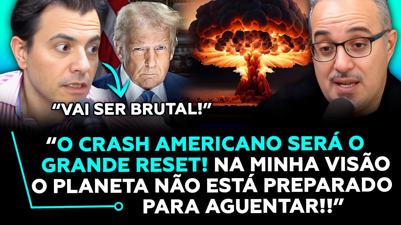 O GRANDE RESET! ACONTECERÁ ATRAVÉS DO CRASH AMERICANO? - Daniel Lopez, Roxo e Faka