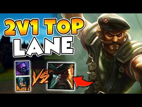 HOW TO GET CAMPED AND STILL WIN TOP LANE - League of Legends