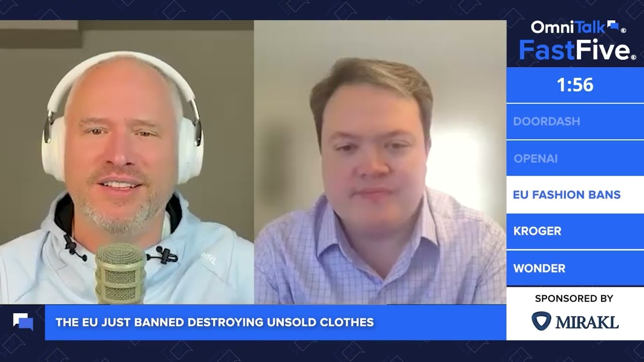 The EU Just Banned Destroying Unsold Clothing | Fast Five Shorts