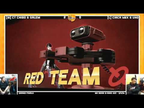 WBB #21 | CT Chibo & Salem vs Circa 6WX & Uno - Grand Finals - Sm4sh Doubles