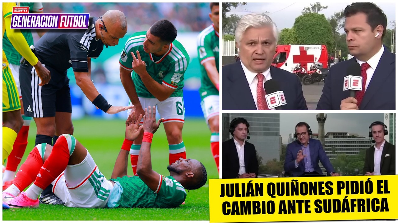 ALARMAS ENCENDIDAS: 3 jugadores de MÉXICO con MOLESTIAS tras triunfo ante SUDÁFRICA | Generación F