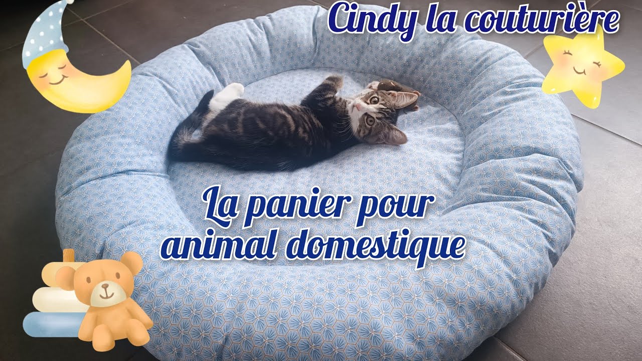 Tuto couture facile : Le panier pour animaux domestiques ~ Cindy la couturière