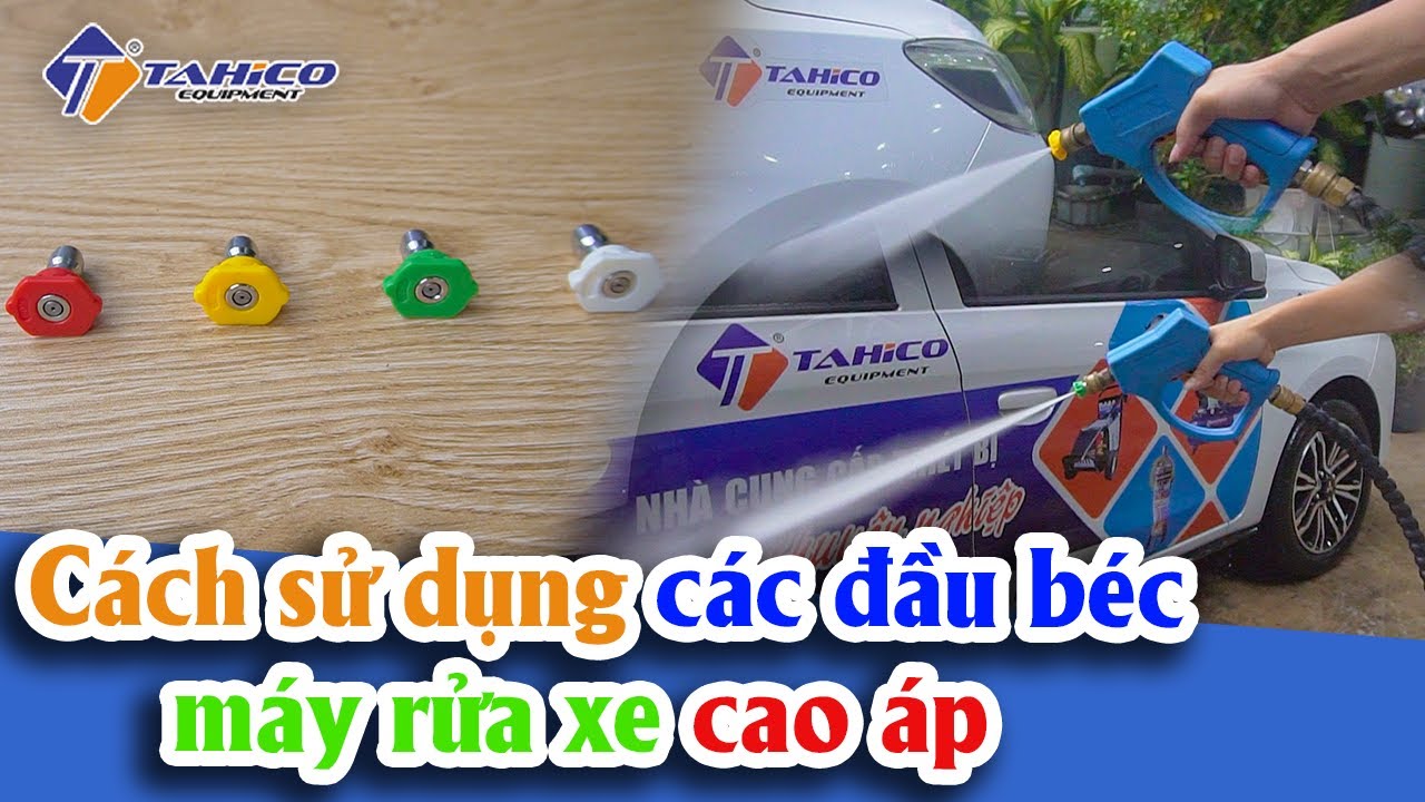 Đầu béc phun xịt rửa xe cao áp 15 độ 19