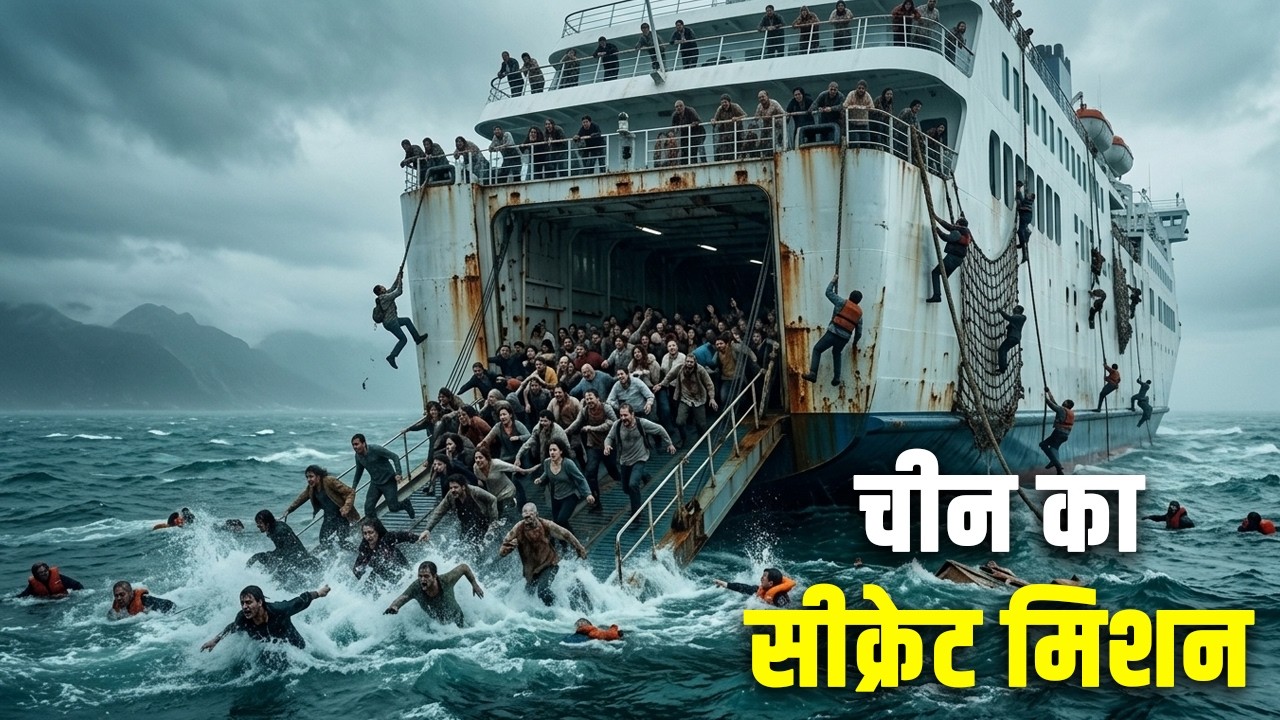 चीन के छिपे जहाज़ समुद्र में क्या कर रहे हैं? | China’s Ghost Ships 