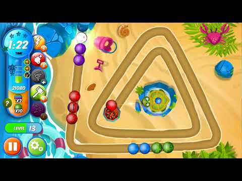 Marble Woka Woka - Level 13 Gameplay. Android