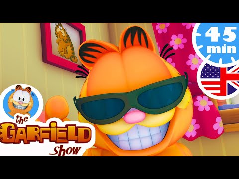 😎 Garfield is famous 😎- Funny compilation for kids 😹