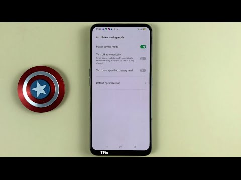 How to enable/disable Power saving mode on OPPO Reno2 F Android 11