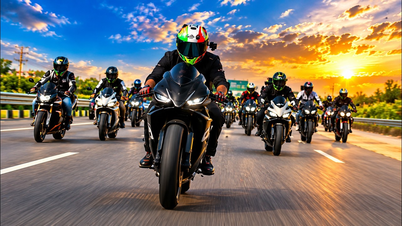 Crazy Bike Stunts aur Group Ride! 🏍️🔥