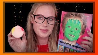 ASMR Dieren makeup aanbrengen voor kinderen (persoonlijke aandacht rol