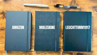 Amazon Basics vs Moleskine vs Leuchtturm1917: Notebook Comparison