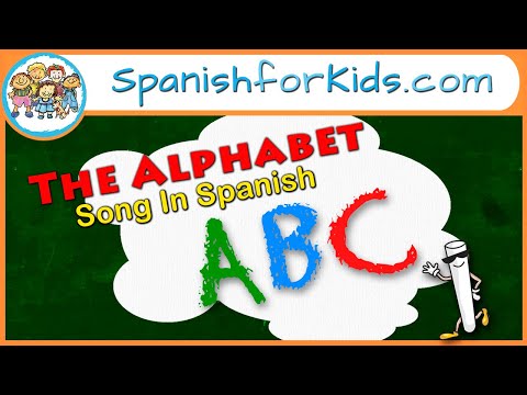 El Alfabeto: The Alphabet in Spanish Song by Risas y Sonrisas SpanishforKids.com