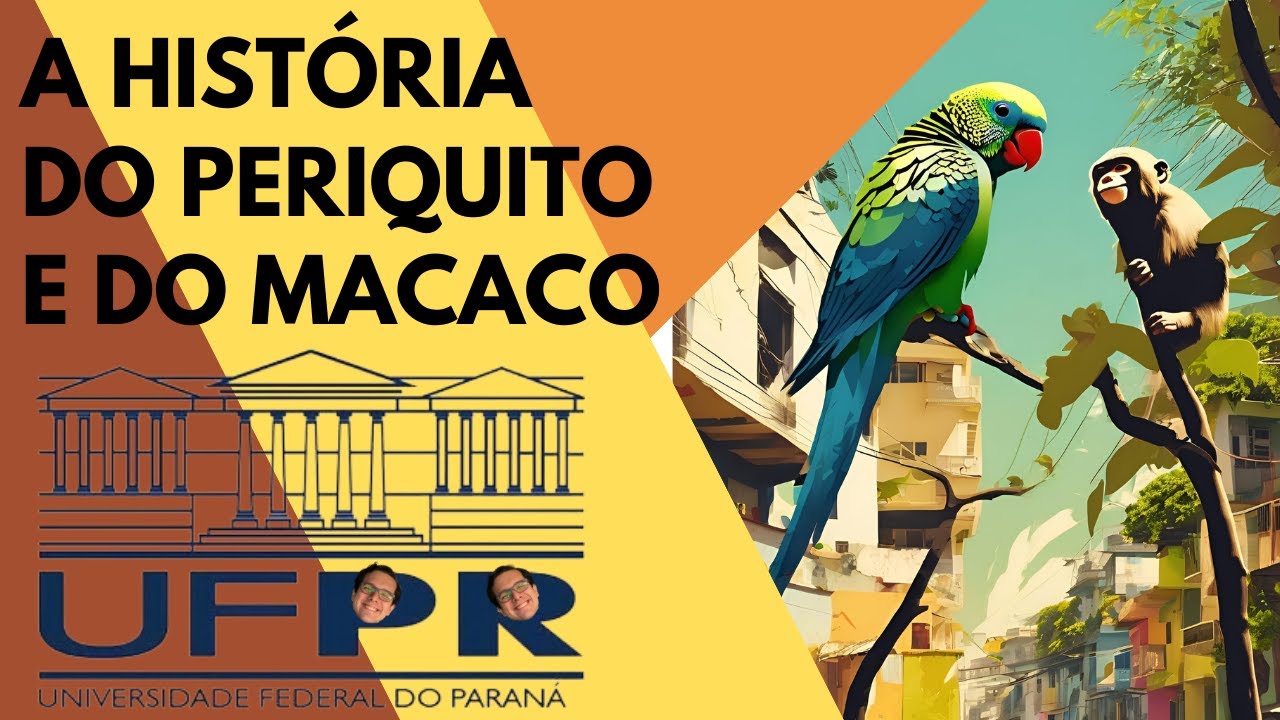 "A História do Periquito e do Macaco", conto de "O Sol na Cabeça" por Geovani Martins (UFPR 2025)