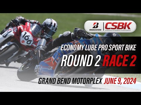 2024 Bridgestone CSBK - Economy Lube Pro Sport Bike Round 2, Race 2 at Grand Bend Motorplex