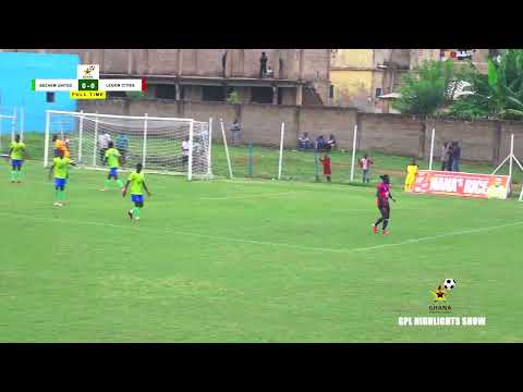 BECHEM UNITED 0 : 0 LEGON CITIES - 2021/22 GPL HIGHLIGHTS