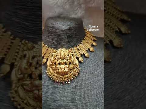 #spruha #collection - #immitation स्पृहा कलेक्शन - #chokar #matt #onegramgold - Free Shipping