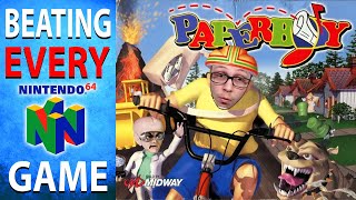 Beating EVERY N64 Game - Paperboy (146/394)