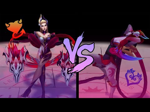 Coven Evelynn vs Blood Moon Evelynn Skin Comparison Spotlight