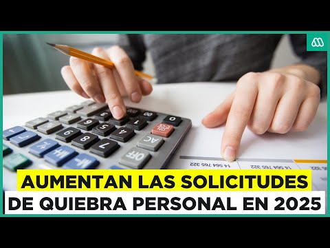 Aumentan las solicitudes de quiebras personales en 2025