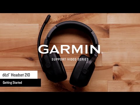 dēzl™ Headset 210 | Getting Started | Garmin Support