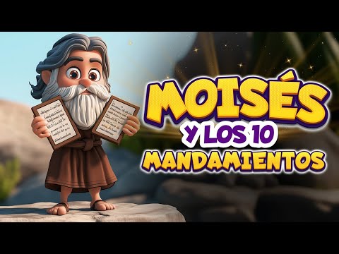 La Biblia para Niños ⭐ "¡Aprende Los 10 Mandamientos! 🌟 | Enseñanzas Bíblicas para Niños 😃
