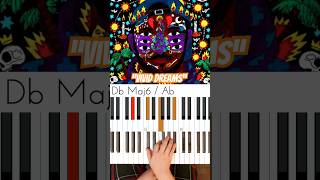 Kaytranada “Vivid Dreams” chords 🎹🔥 #VividDreamsChords #Kaytranada #musicianparadise