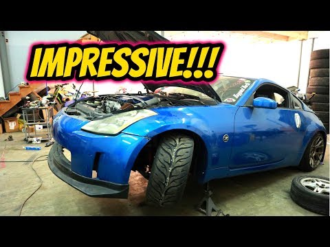 350z GKTECH OFFSET RACK SPACERS INSTALL