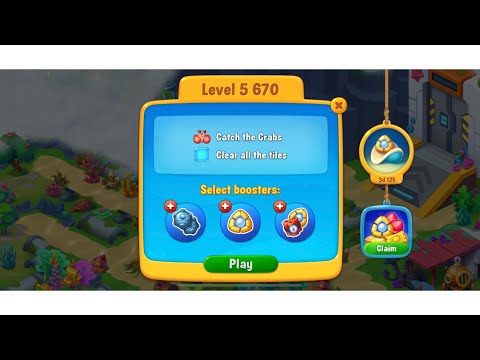 Fishdom , level 5670 clear all the tiles