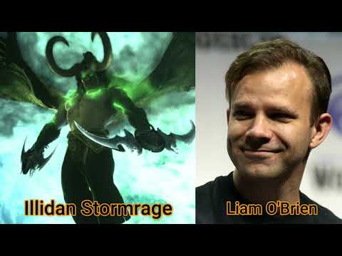 Character and Voice Actor - World of Warcraft The Dark Portal - Illidan Stormrage - Liam O'Brien