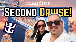 Royal Caribbean Allure of the Seas | Second Time & Even More Cruise Fun!