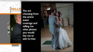 preview picture of video 'Proofing Wedding Images - Miller Photography'